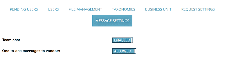 Configure your messaging settings
