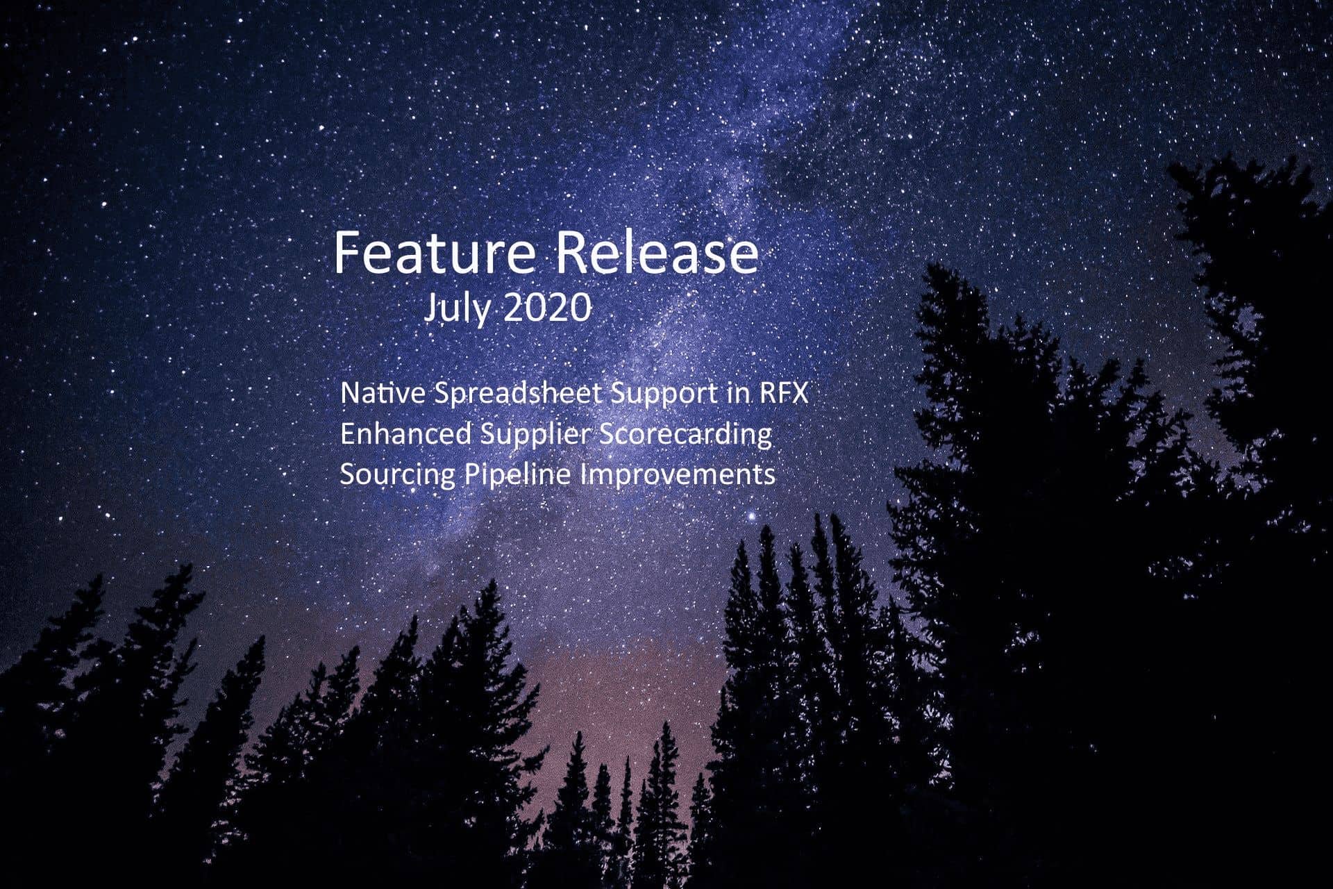 July 2020 Updates